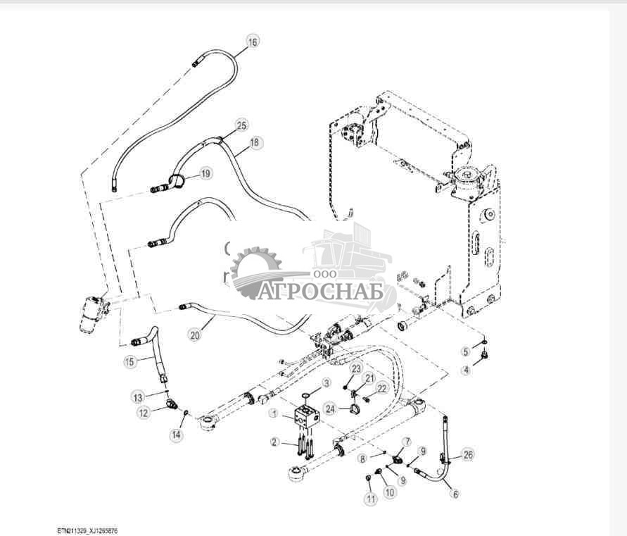 Steering System Without Secondary Steering 